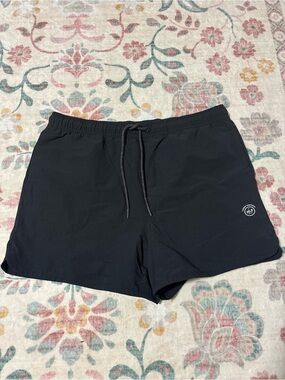 allbirds Men's Black Athletic Drawstring Shorts